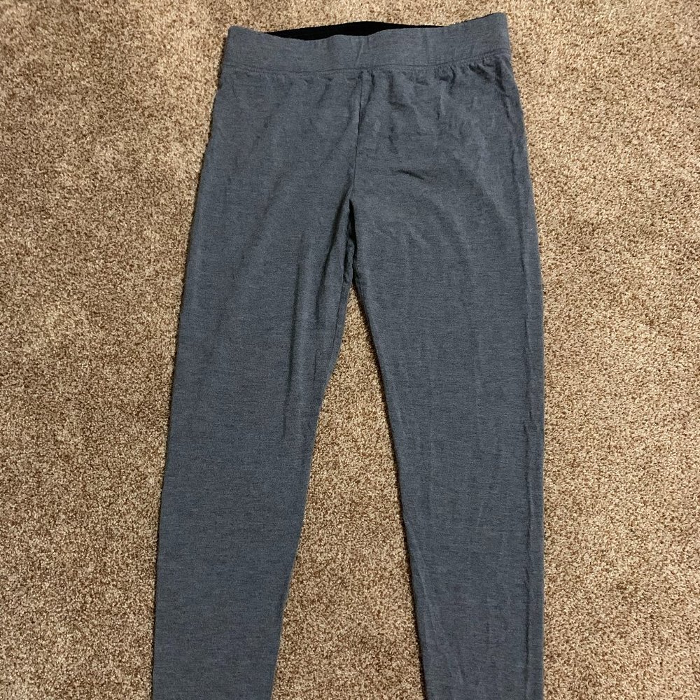 A New Day grey rayon yoga pants M